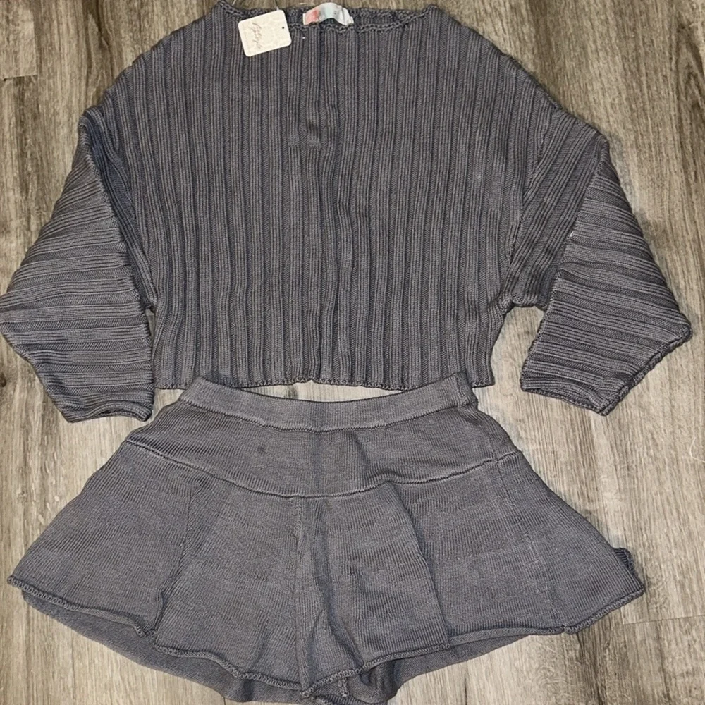 Free people Katya sweater set